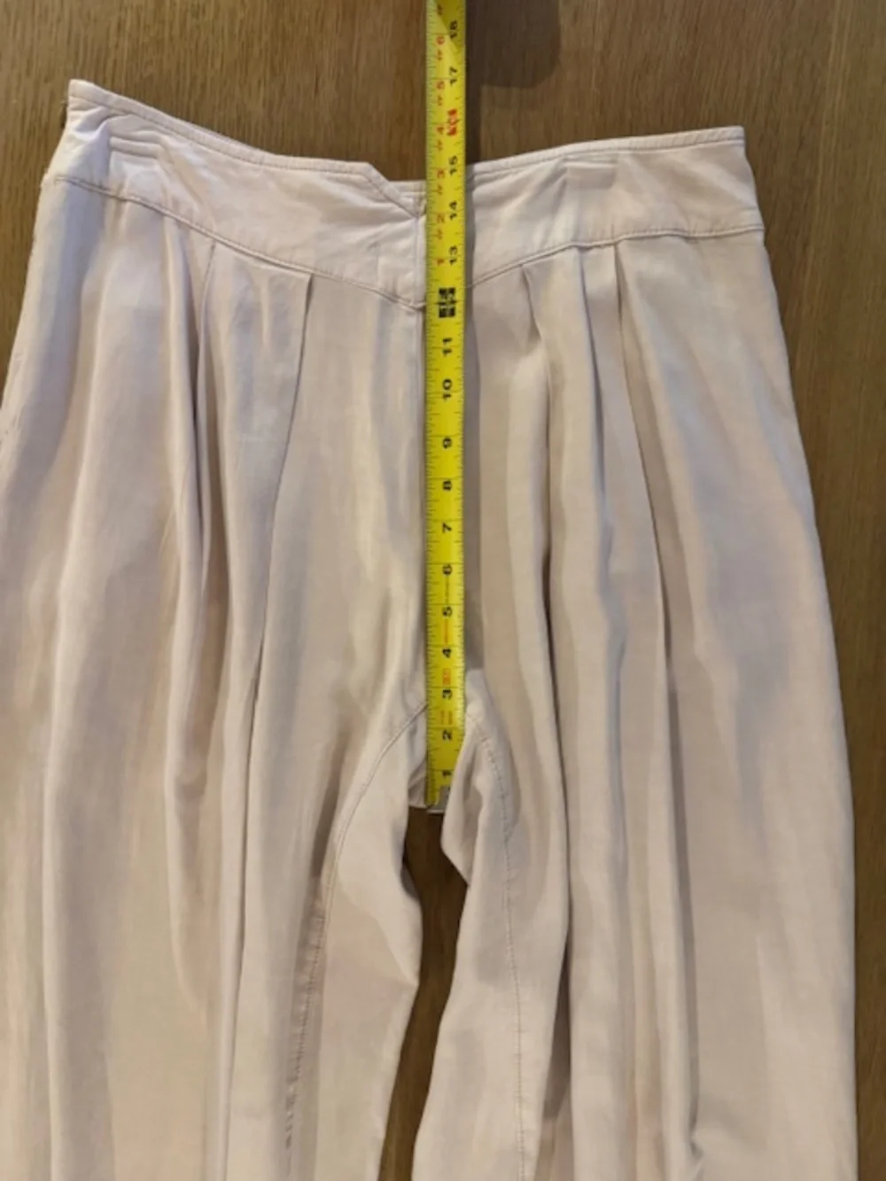 Anthropologie. Pilcro Linen Palazzo Trouser Pants. 28 - Picture 7 of 12